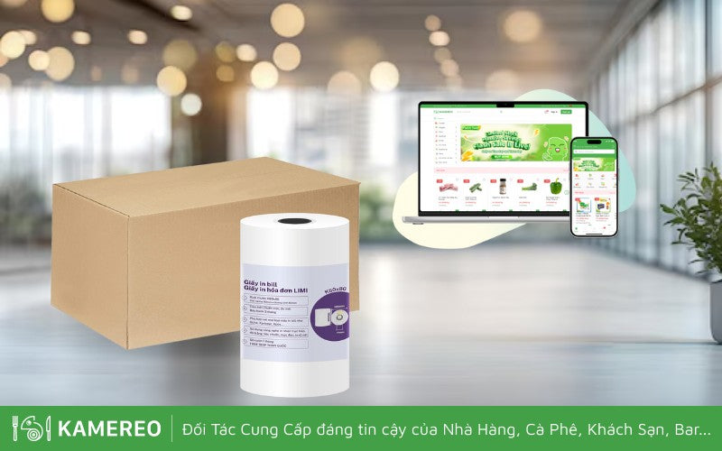 [Box] Limi Thermal Paper (19mm Core) K80 x 80mm x 50 Rolls